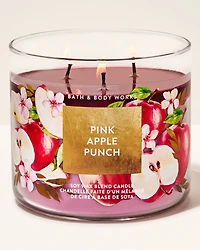 Pink Apple Punch 3-Wick Candle