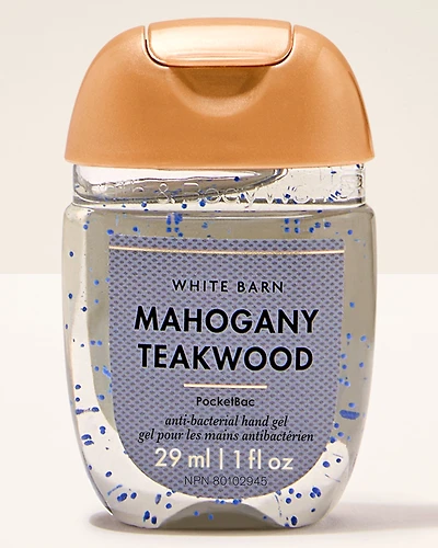 Mahogany Teakwood PocketBac Hand Sanitizer