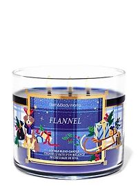 Flannel 3-Wick Candle
