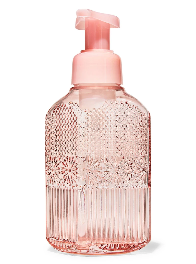 Pink Floral Gentle & Clean Foaming Hand Soap Dispenser