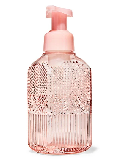 Pink Floral Gentle & Clean Foaming Hand Soap Dispenser
