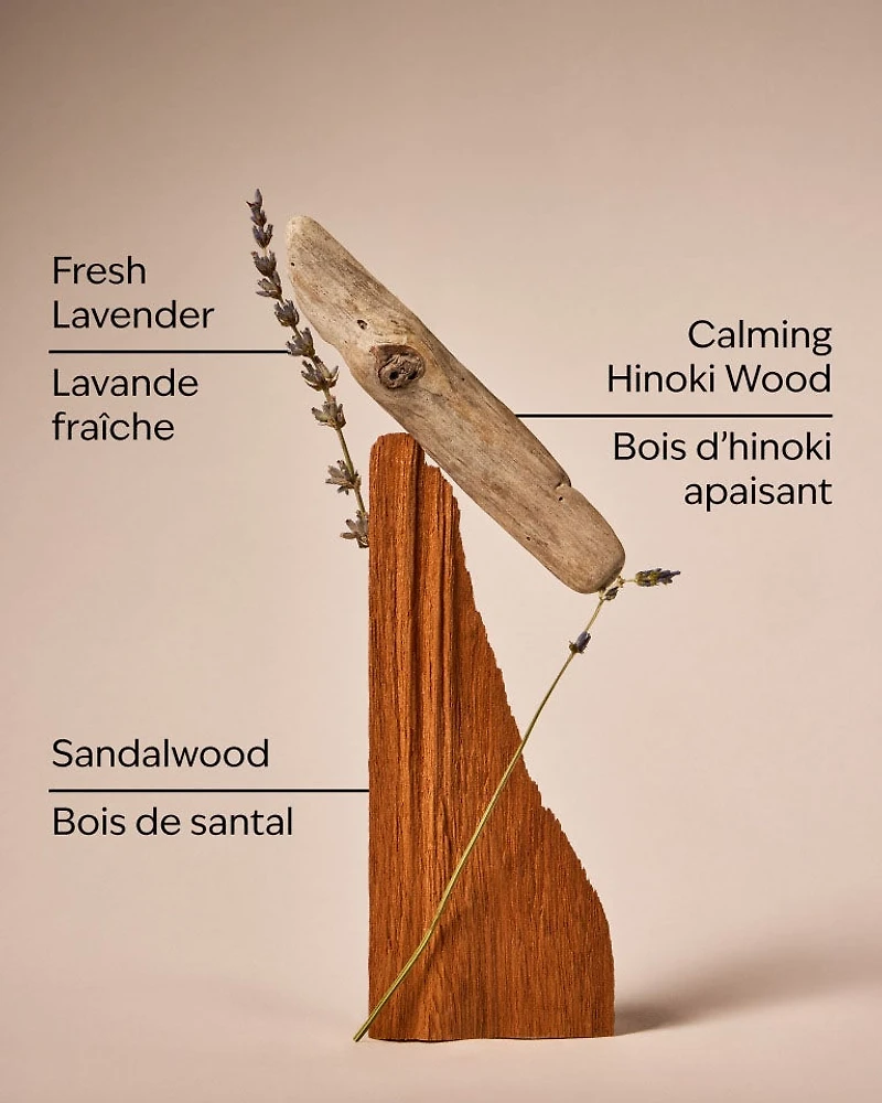 Lavender & Hinoki Single Wick Candle