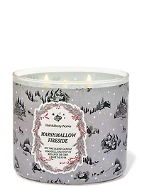 Marshmallow Fireside 3-Wick Candle