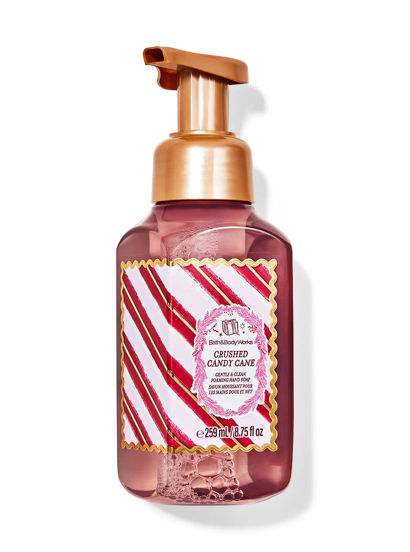 Crushed Candy Cane Gentle & Clean Foaming Hand Soap