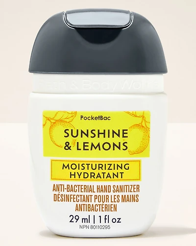 Sunshine & Lemons Moisturizing PocketBac Hand Sanitizer