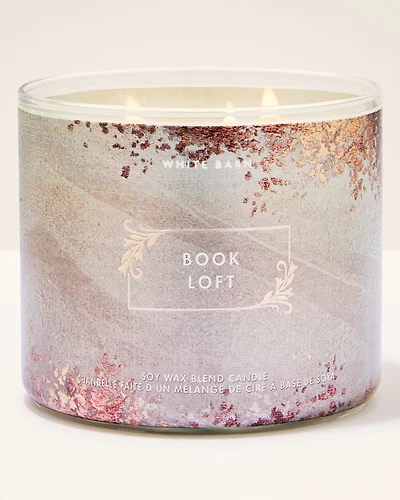 Book Loft 3-Wick Candle