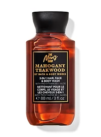 Mahogany Teakwood Travel Size Body Wash