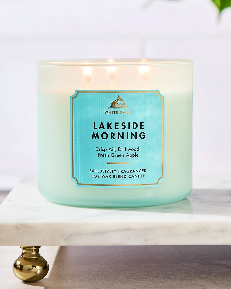 Lakeside Morning 3-Wick Candle