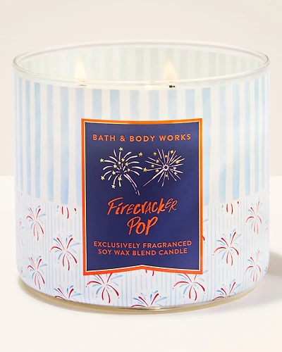 Firecracker Pop 3-Wick Candle