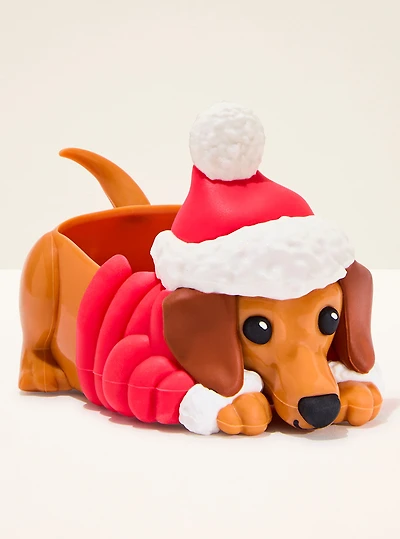 Festive Dog Gentle & Clean Foaming Hand Soap Holder