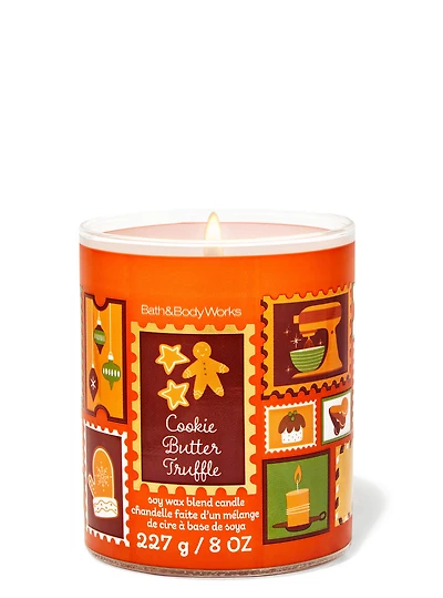 Cookie Butter Truffle Single Wick Candle