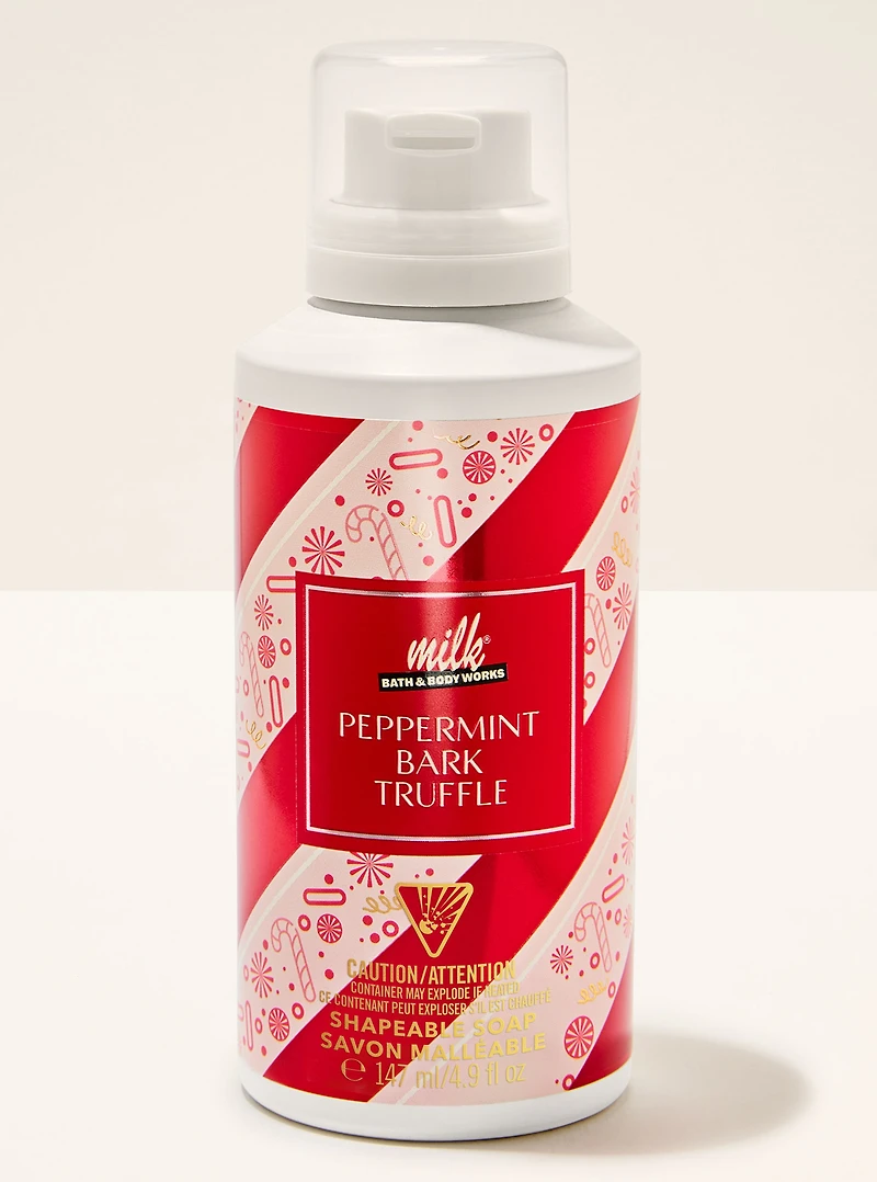 Peppermint Bark Truffle Shapeable Soap