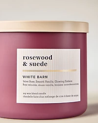Rosewood & Suede 3-Wick Candle