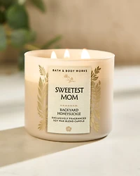 Backyard Honeysuckle 3-Wick Candle