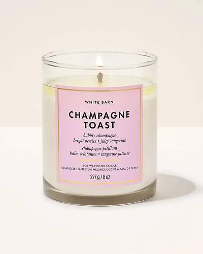 Champagne Toast Single Wick Candle