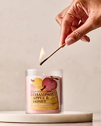 Chandelle à une mèche Champagne Apple & Honey