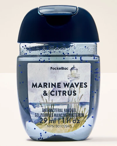 Marine Waves & Citrus PocketBac Hand Sanitizer