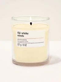 Fiji White Sands Single Wick Candle