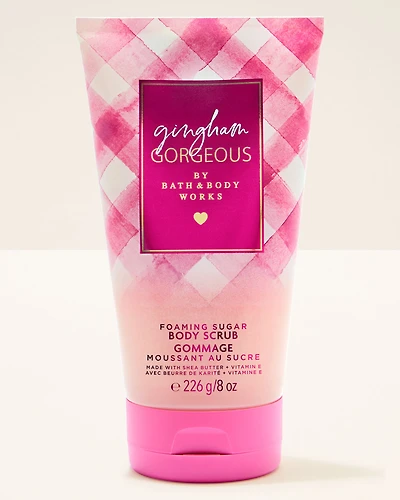Gingham Gorgeous Foaming Sugar Scrub