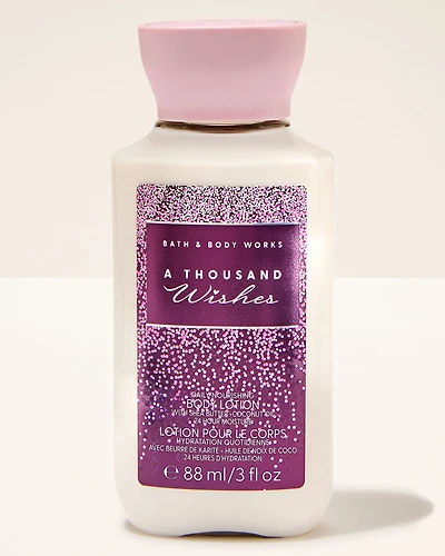 A Thousand Wishes Travel Size Body Lotion