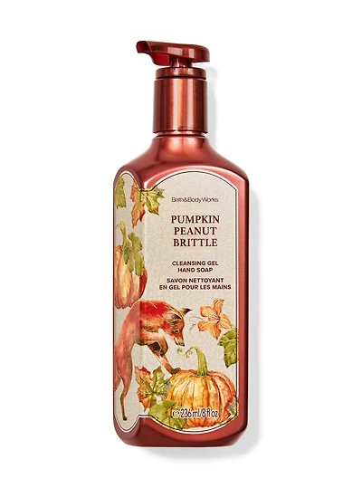 Pumpkin Peanut Brittle Cleansing Gel Hand Soap
