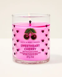 Sweetheart Cherry Single Wick Candle
