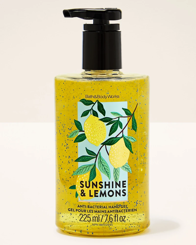 Sunshine & Lemons Hand Sanitizer with Pump
