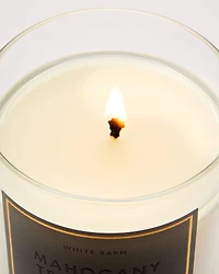 Mahogany Teakwood Single Wick Candle
