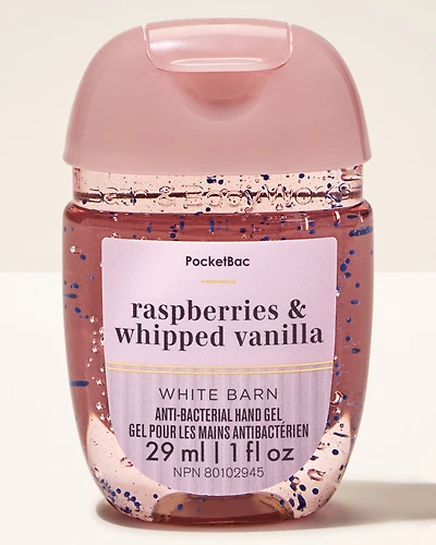 Raspberries & Whipped Vanilla PocketBac Hand Sanitizer