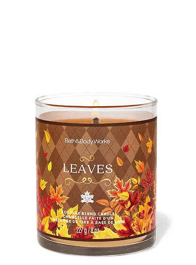 Leaves Signature Single Wick Candle