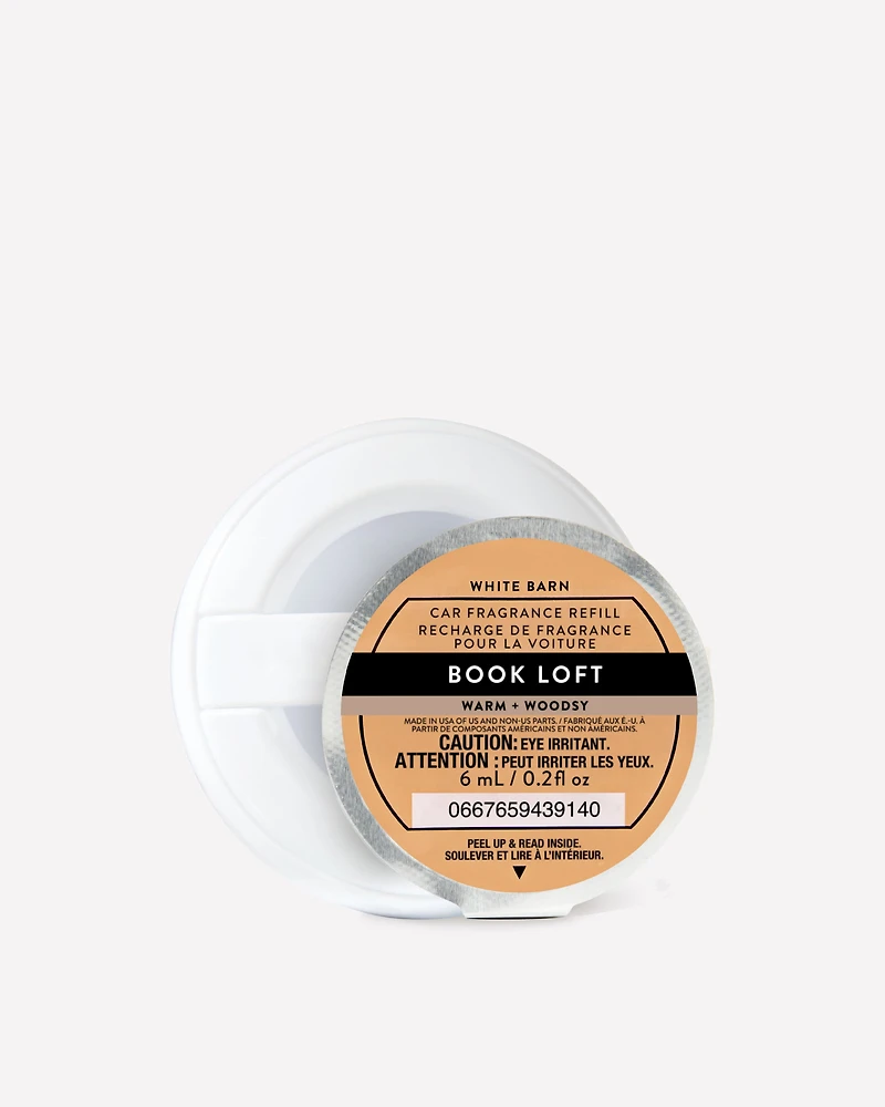 Book Loft Car Fragrance Refill