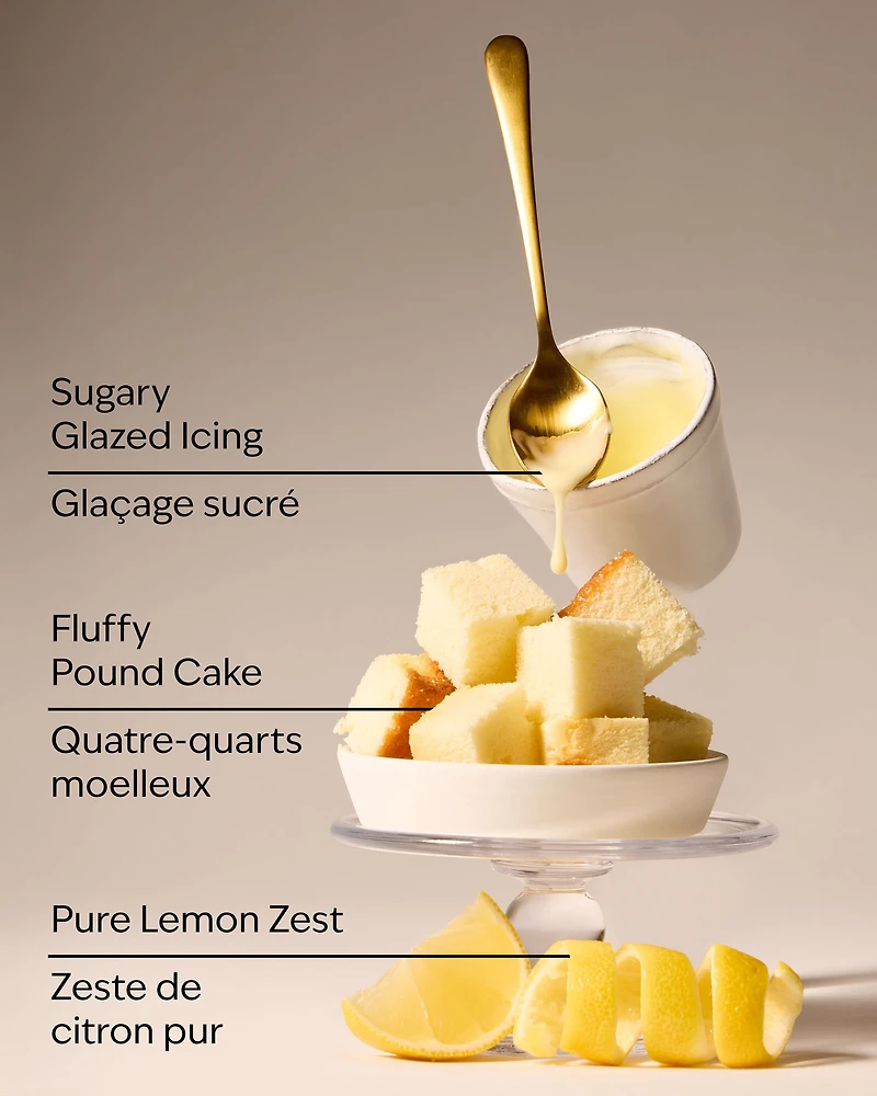 Iced Lemon Pound Cake Single Wick Candle