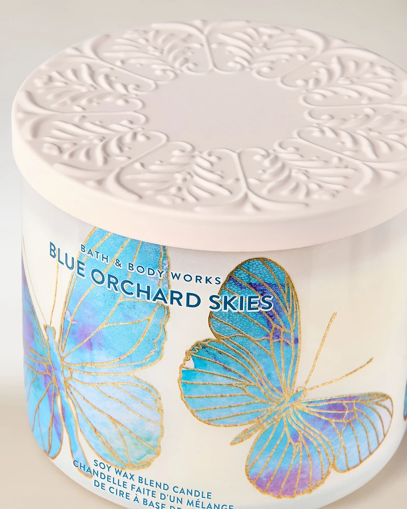 Blue Orchard Skies 3-Wick Candle
