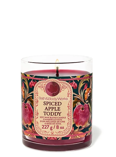 Spiced Apple Toddy Single Wick Candle