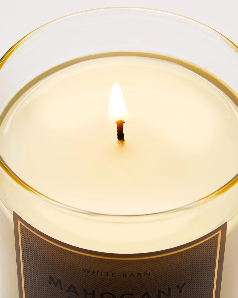 Mahogany Vanilla Single Wick Candle