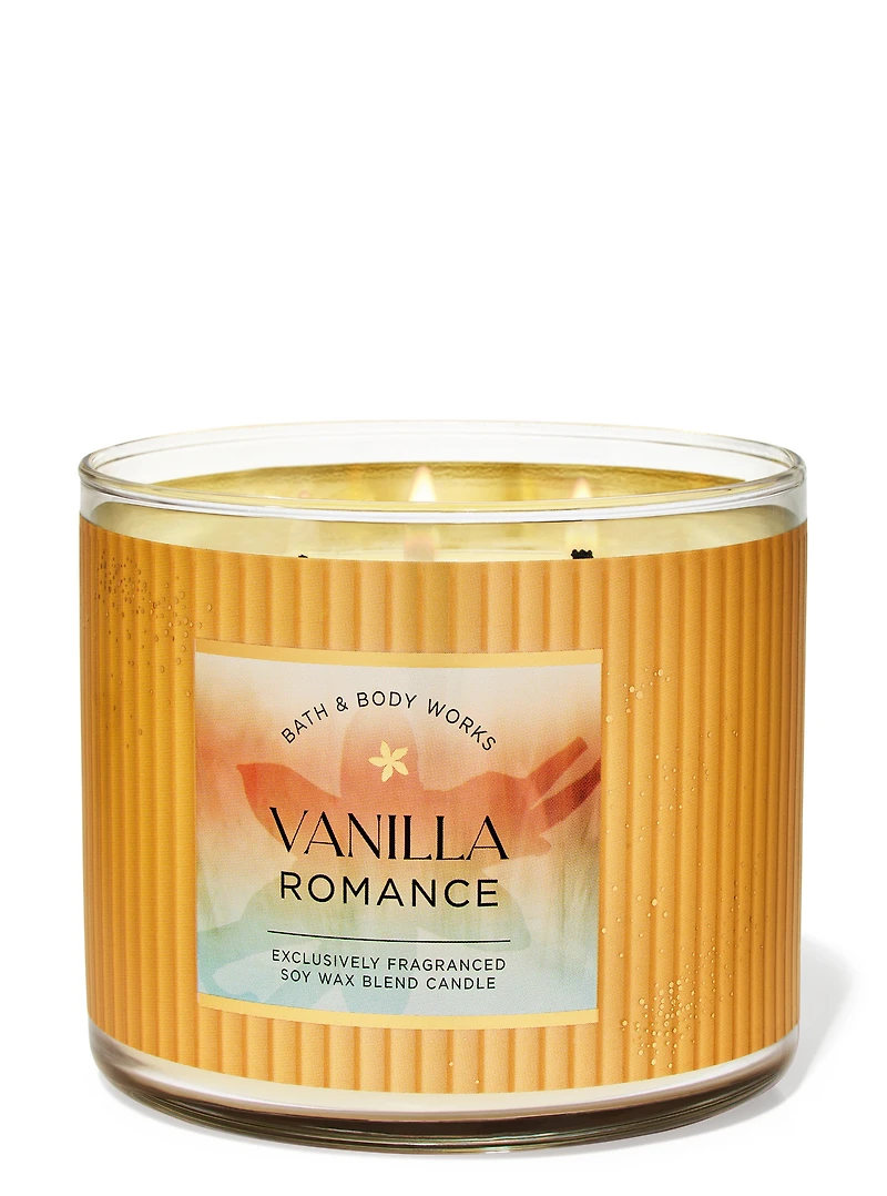 Vanilla Romance 3-Wick Candle