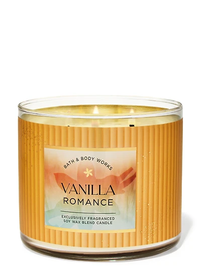 Vanilla Romance 3-Wick Candle