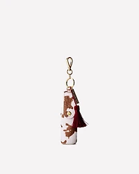 Faux Cowhide Spray Sanitizer & Lip Holder