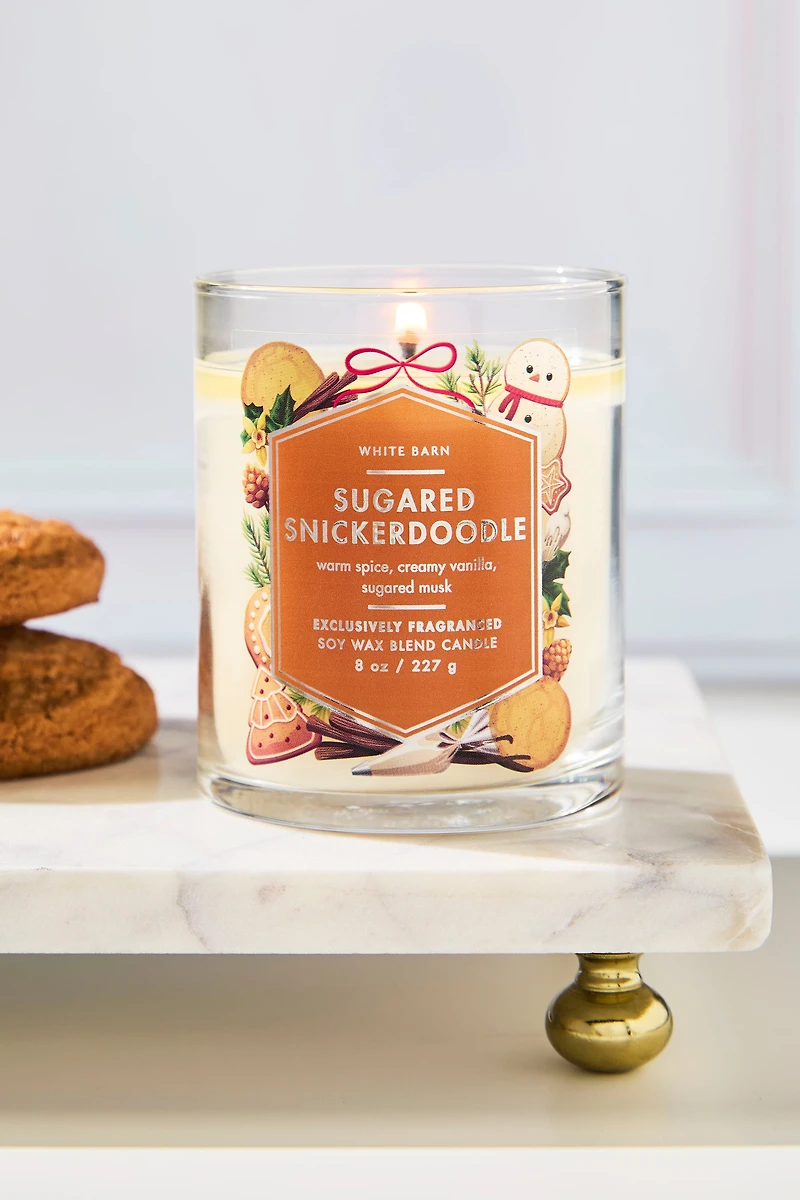 Sugared Snickerdoodle Single Wick Candle