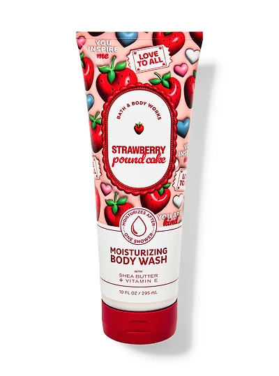 Strawberry Pound Cake Moisturizing Body Wash