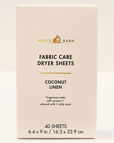 Coconut Linen Dryer Sheets
