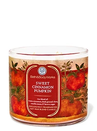 Sweet Cinnamon Pumpkin 3-Wick Candle