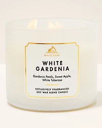 White Gardenia 3-Wick Candle