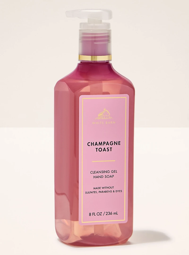 Champagne Toast Cleansing Gel Hand Soap