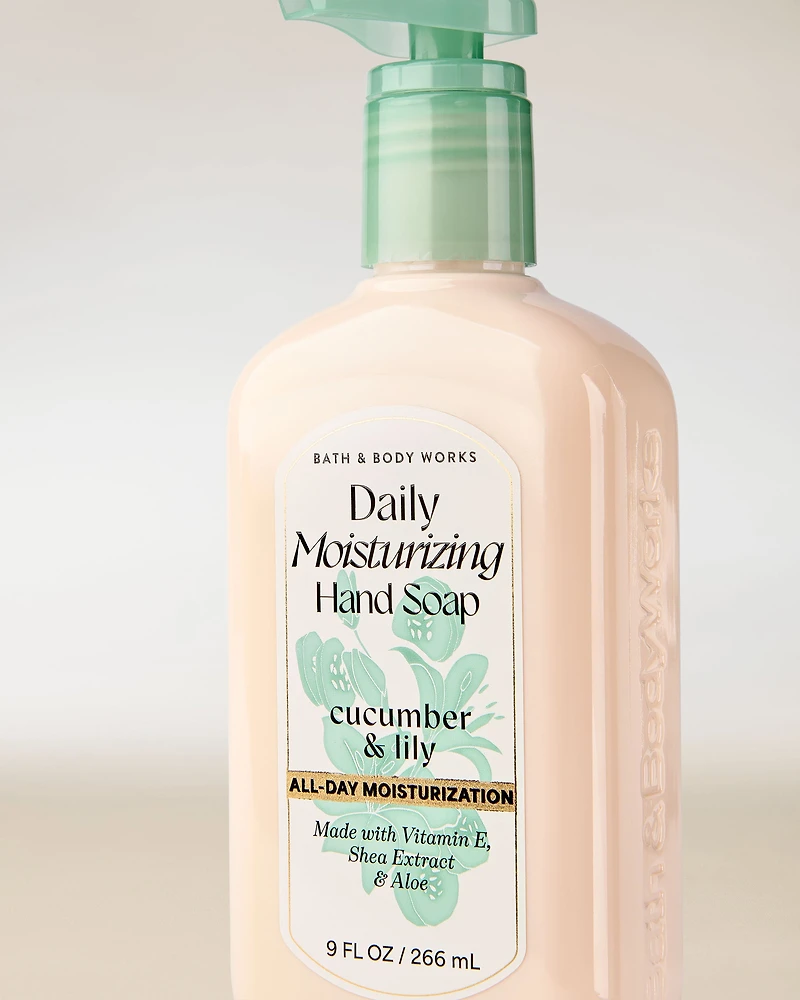 Cucumber & Lily Daily Moisturizing Hand Soap