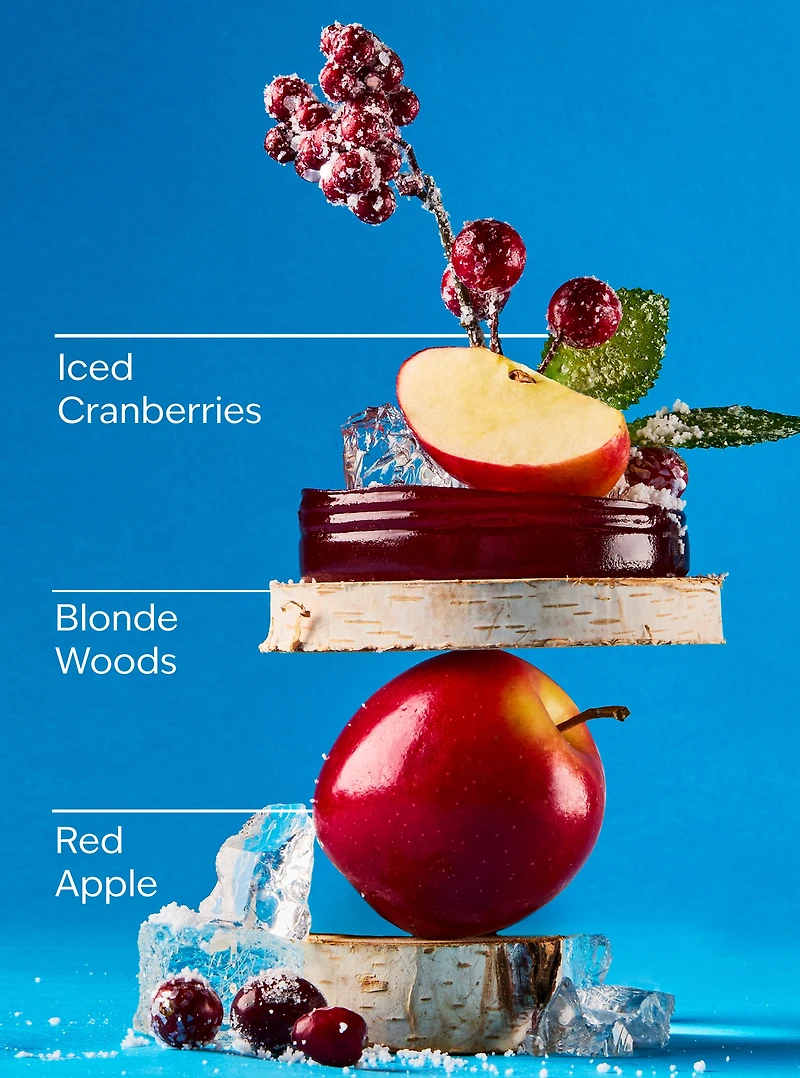 Frosted Cranberry 3-Wick Candle