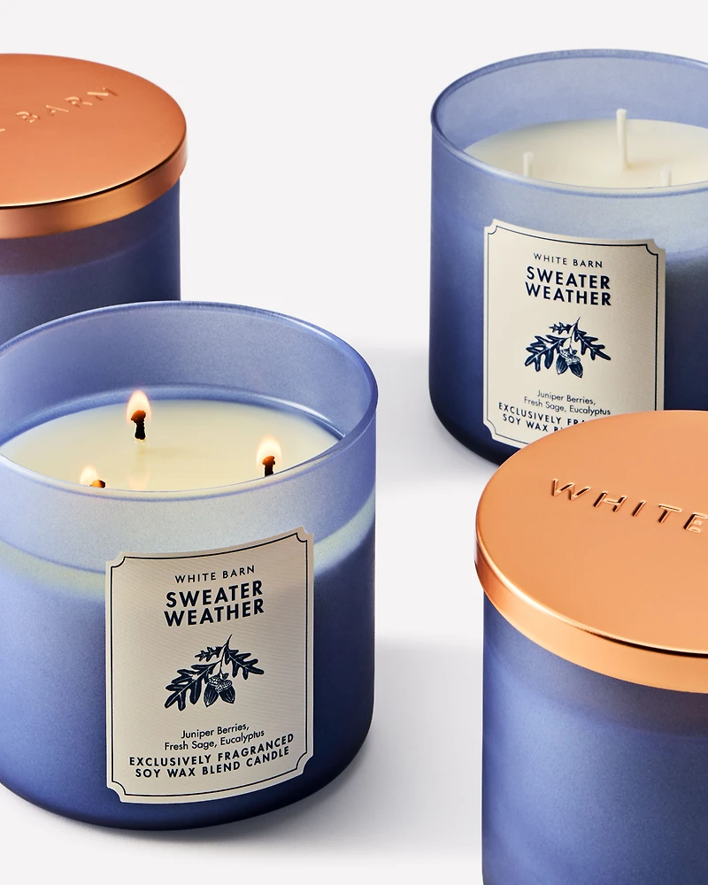 Sweater Weather 3-Wick Candle