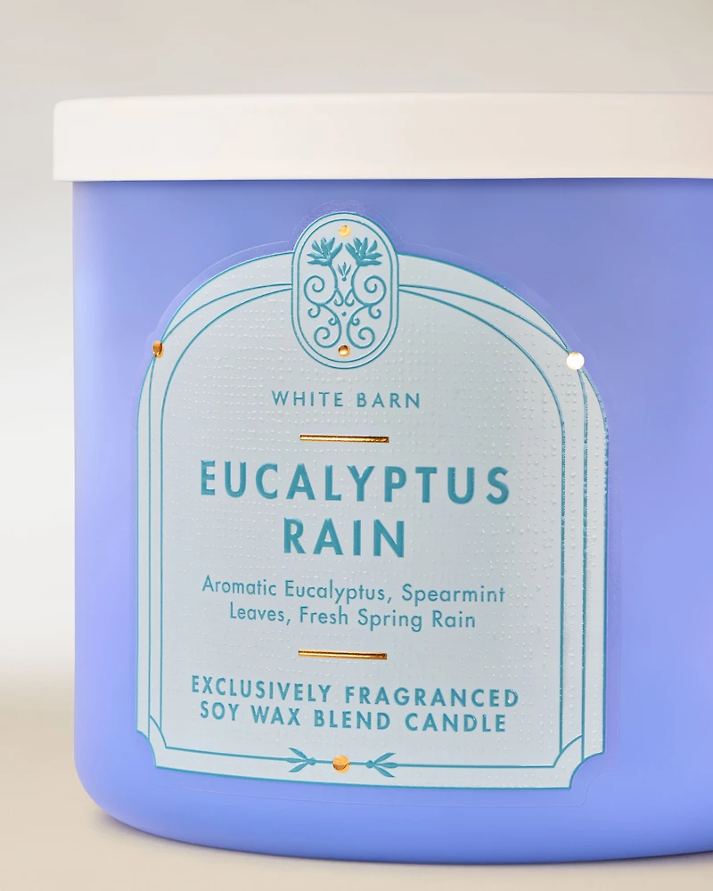 Eucalyptus Rain 3-Wick Candle