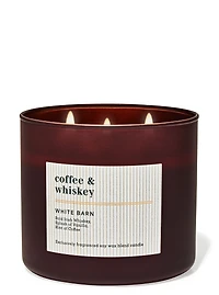 Coffee & Whiskey 3-Wick Candle