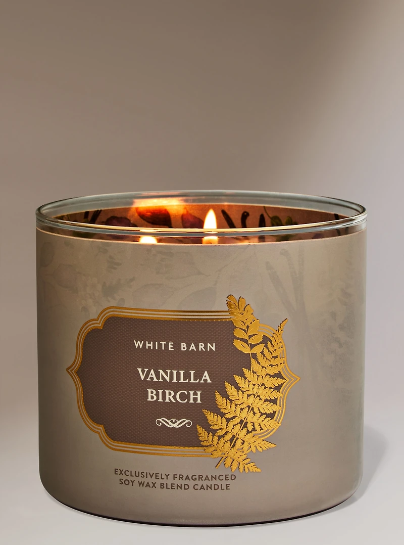 Vanilla Birch 3-Wick Candle